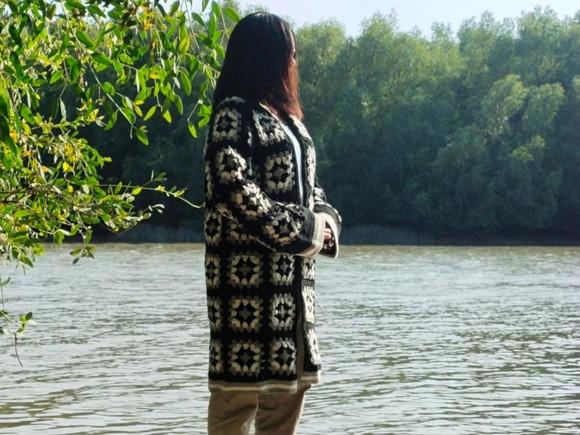Cardigan De Crochê