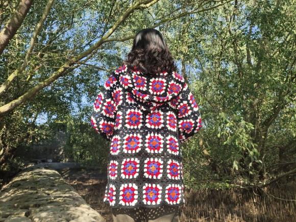 Cardigan De Crochê