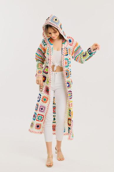 Cardigan De Crochê