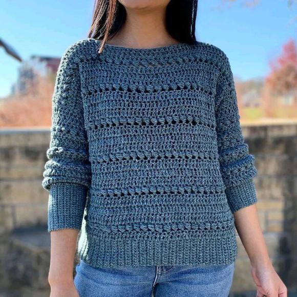 cardigan de crochê Celine