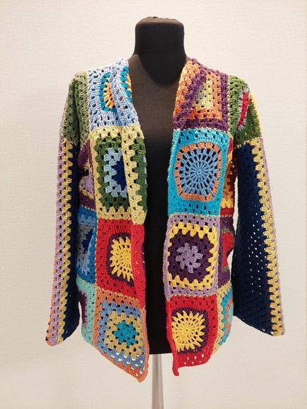 Cardigan em Crochê