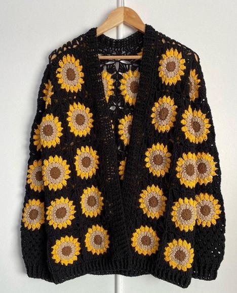 Cardigan em Crochê