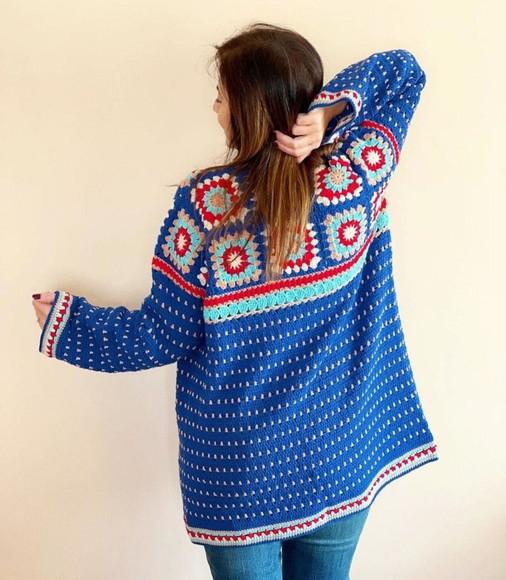 Cardigan em Crochê