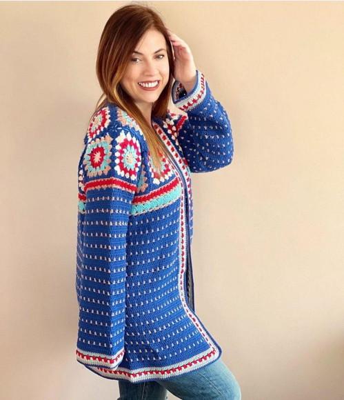 Cardigan em Crochê