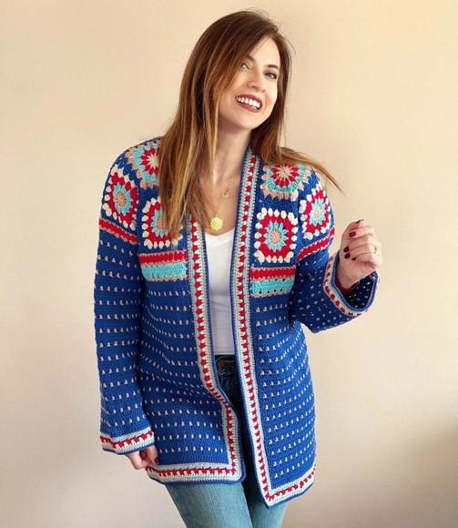 Cardigan em Crochê