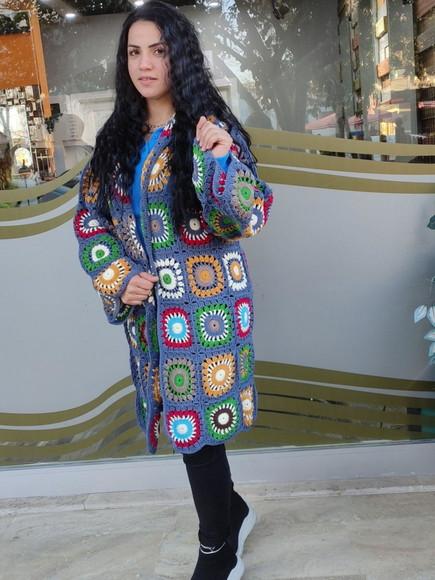 Cardigan em Crochê