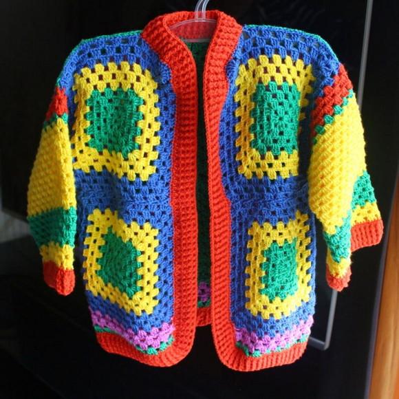 Cardigan em Crochê