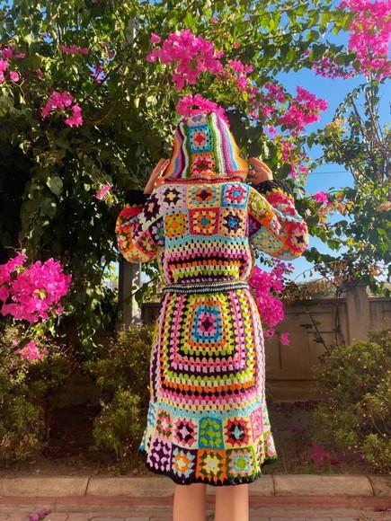 Cardigan em Crochê