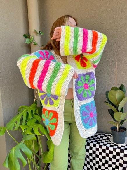 Cardigan em Crochê