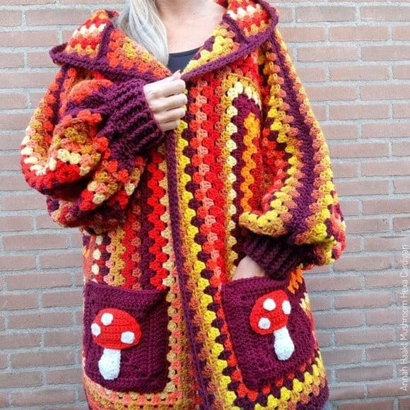 Cardigan em Crochê
