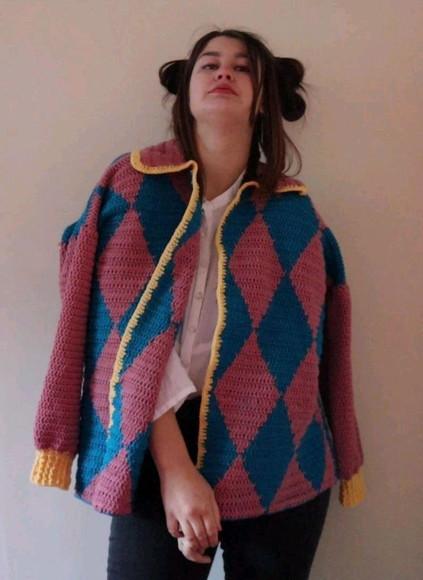 Cardigan em Croche Howl do Filme castelo Animado 
