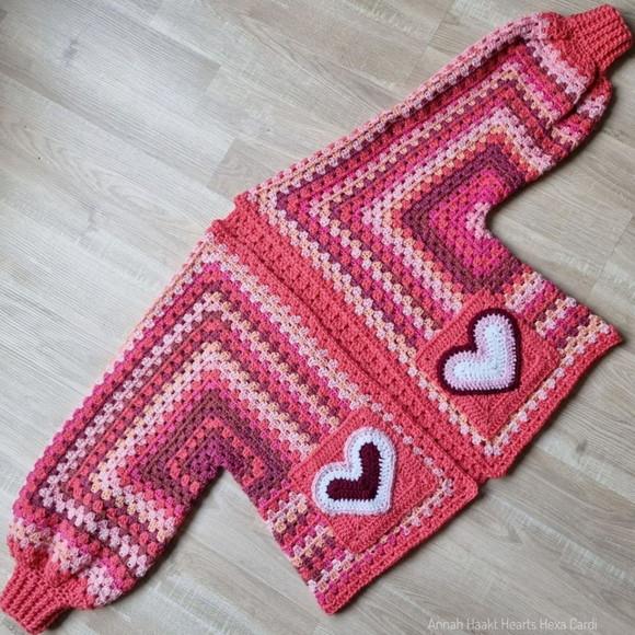 Cardigan Infantil de Crochê