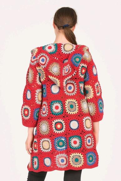 cardigan Lys de crochê