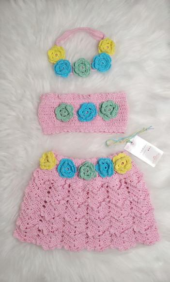 Conjunto Infantil / Bebê em Crochê