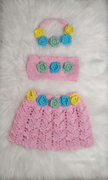 Conjunto Infantil / Bebê em Crochê