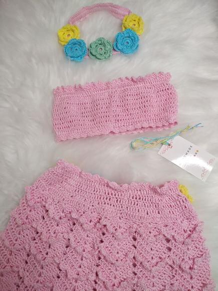Conjunto Infantil / Bebê em Crochê