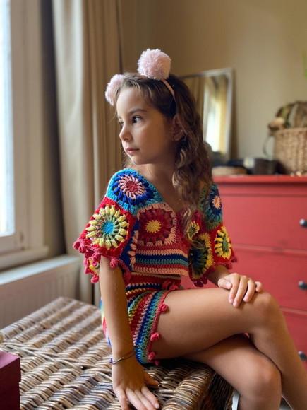 Conjunto Infantil em Crochê