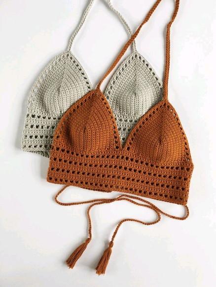 Cropped / Top em Crochê Julia