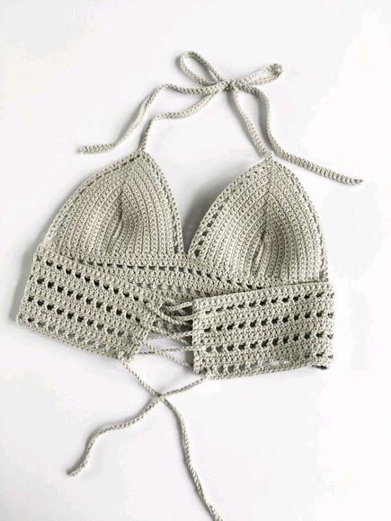 Cropped / Top em Crochê Julia