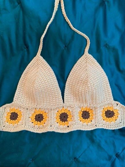 Cropped de crochê