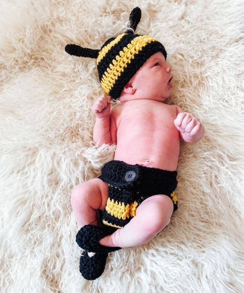 Fantasia Abelha Newborn Ensaio Fotográfico