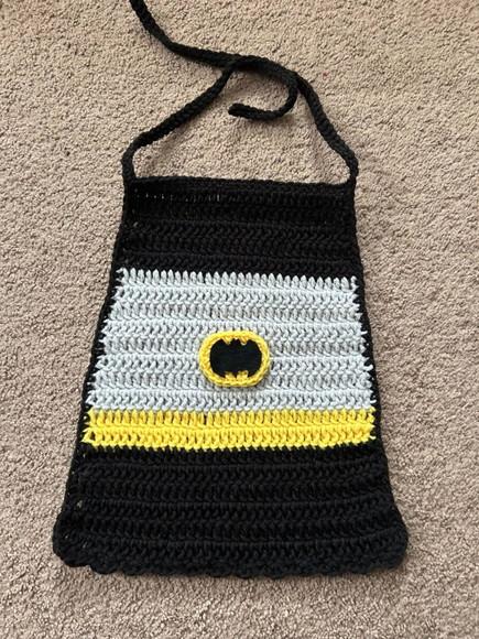 Fantasia Batman em Crochê