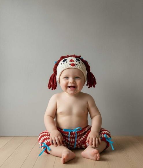 Fantasia Boneca Raggedy Ann