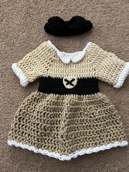 Fantasia Briar Rose em Crochê