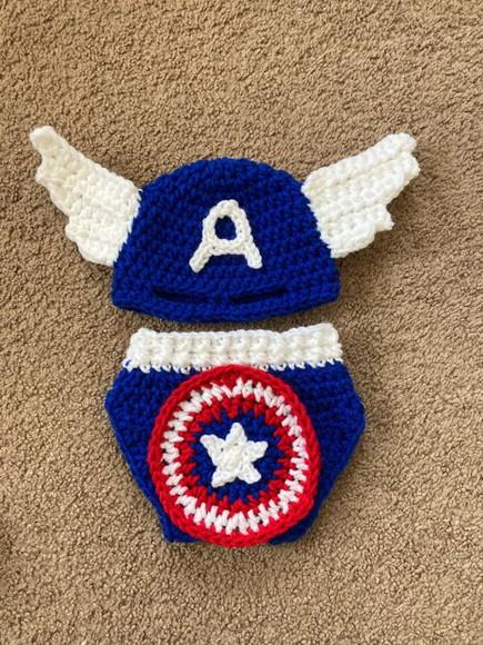 Fantasia Capitão América Bebe
