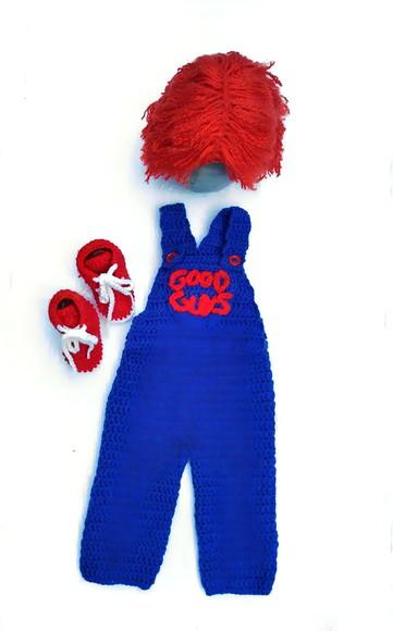 Fantasia Chucky em Crochê