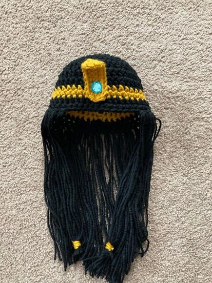 Fantasia Cleópatra em Crochê