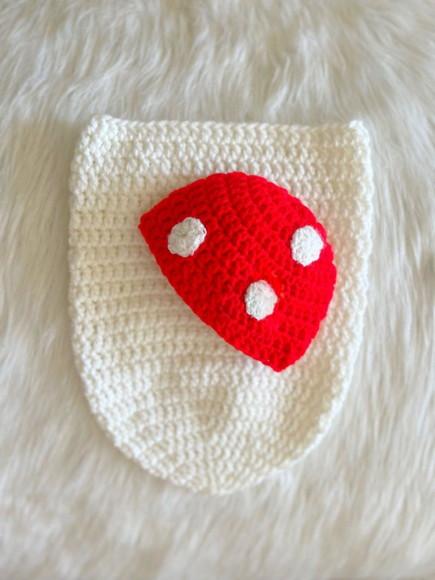Fantasia Cogumelo Newborn Bebê