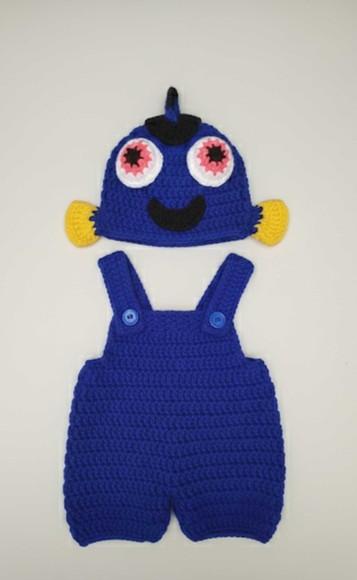 Fantasia Dory em Crochê Nemo