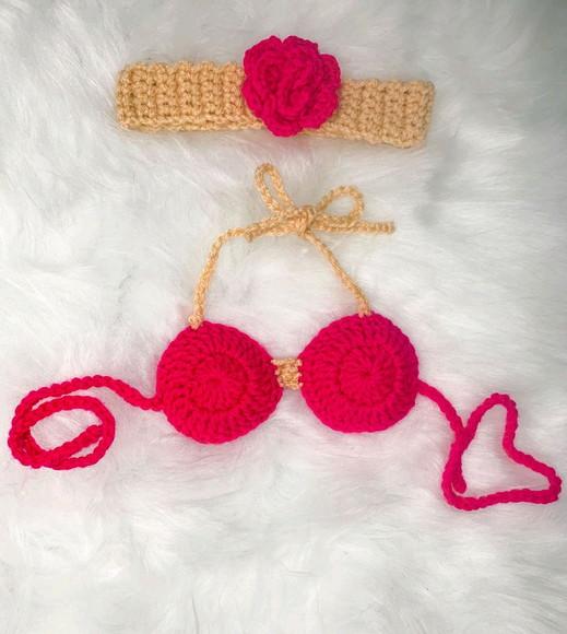 Fantasia Havaiana Bebê Newborn Ensaio Fotográfico