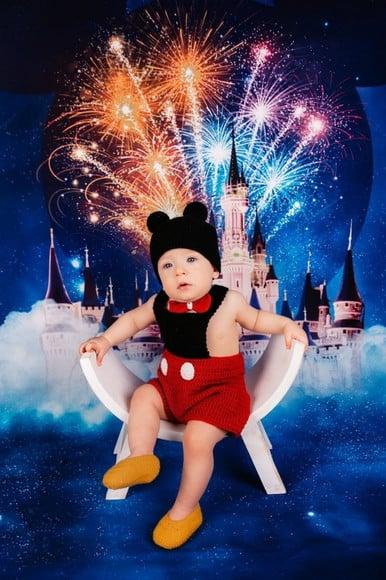 Fantasia Mickey em Crochê