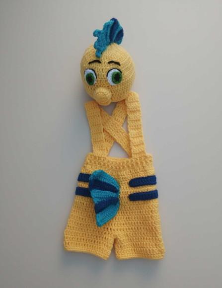 Fantasia Nemo em Crochê