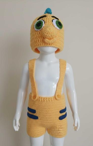 Fantasia Nemo em Crochê