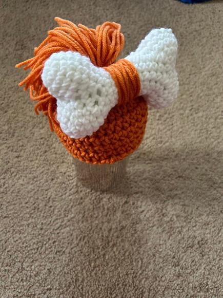 Fantasia Pedrita Flintstone em Crochê