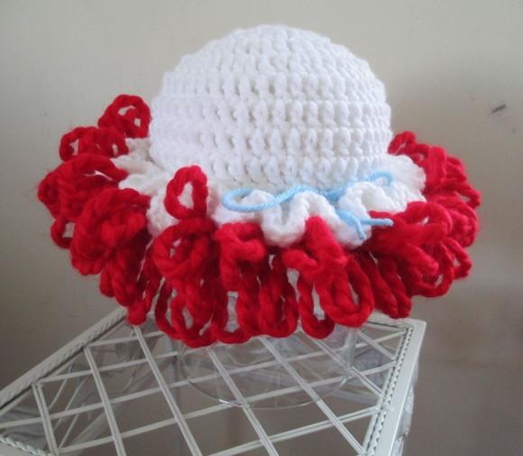 Fantasia Raggedy Ann em Crochê