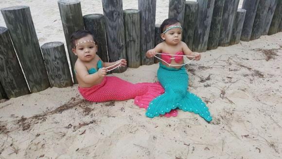 Fantasia Sereia de Crochê