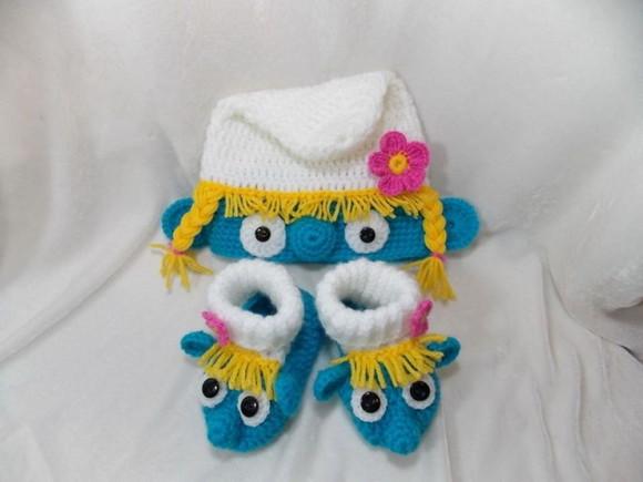 Fantasia Smurf Bebe