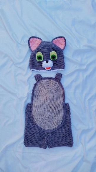 Fantasia Tom e Jerry em Crochê