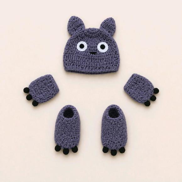 Fantasia Totoro de Crochê
