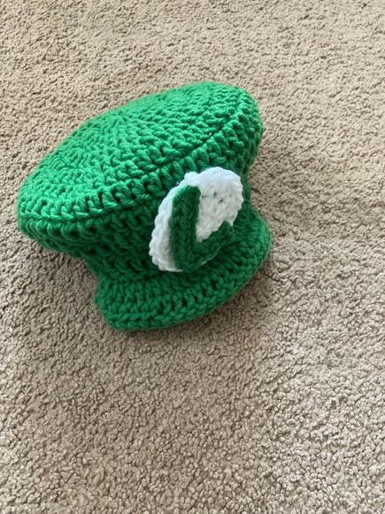 Fantasia Vestido Mario Bros em Crochê