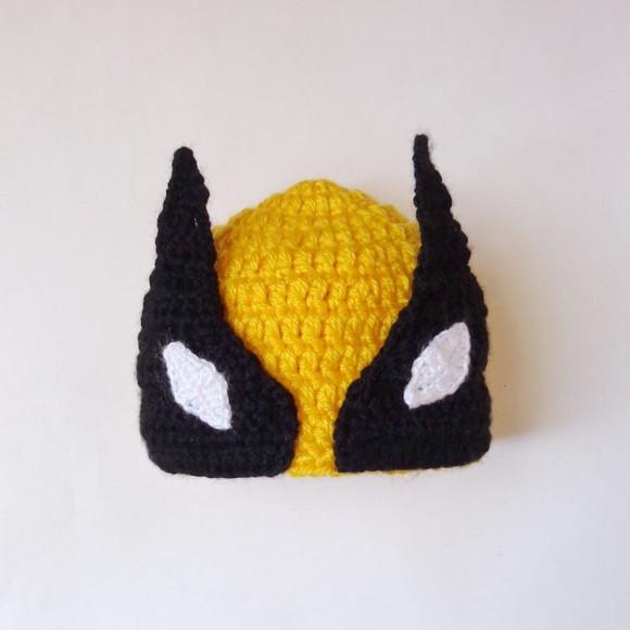 Fantasia Wolverine Marvel em Crochê