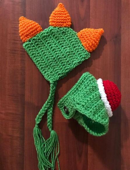 Fantasia Yoshi em Crochê