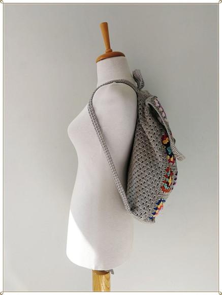 Mochila De Crochê