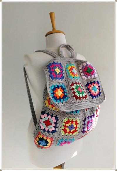 Mochila De Crochê
