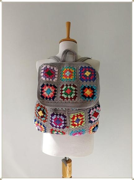 Mochila De Crochê