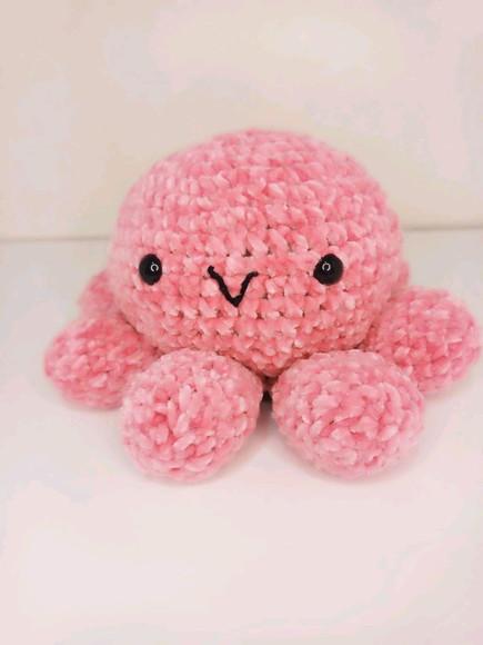 Polvo de crochê amigurumi